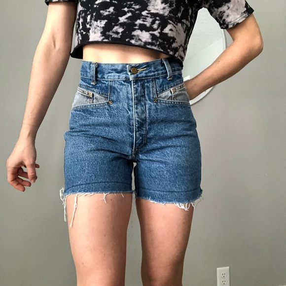 80s high waisted shorts